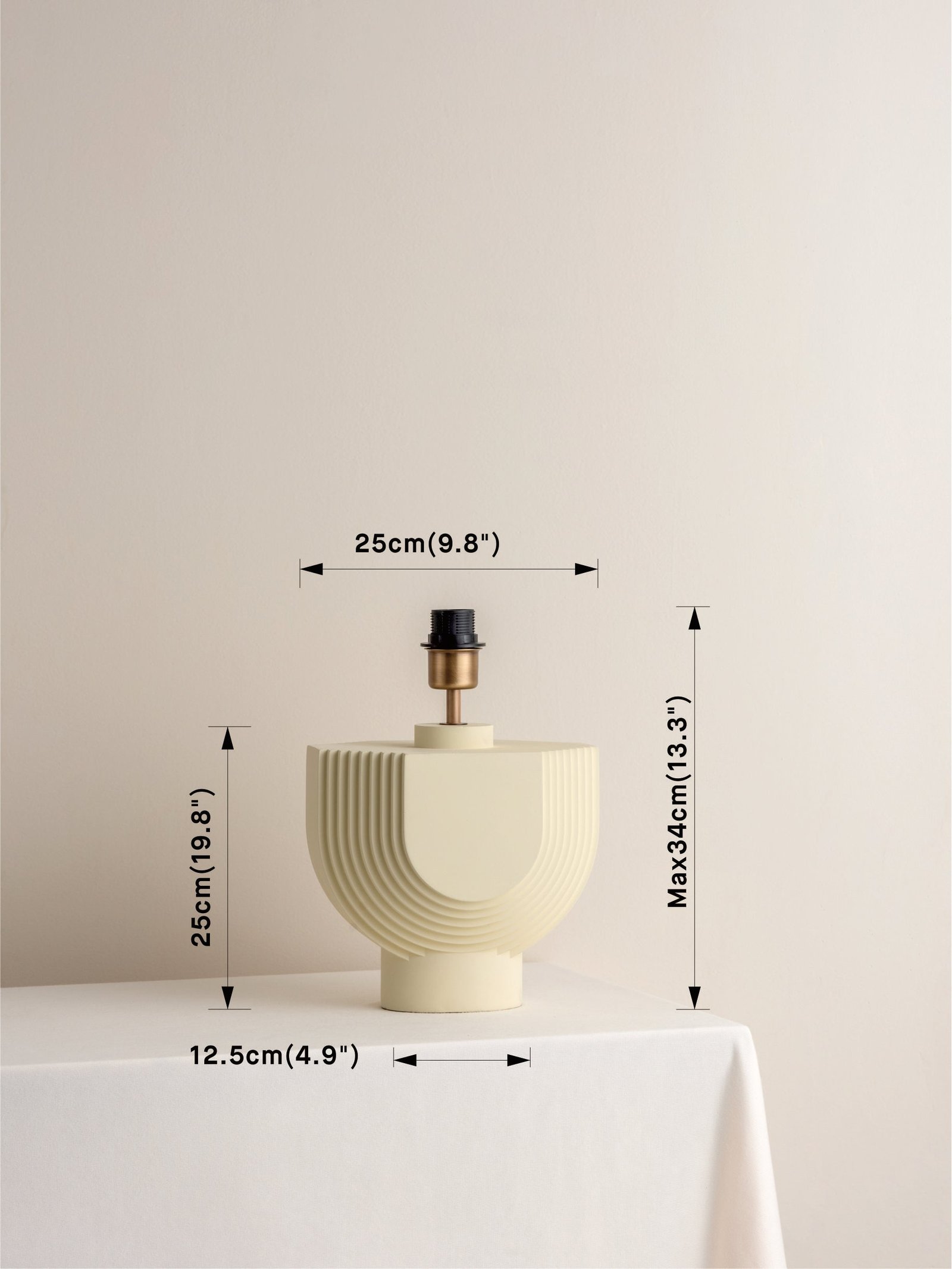 Edition 1.3 - concrete table lamp - base only - Image 5