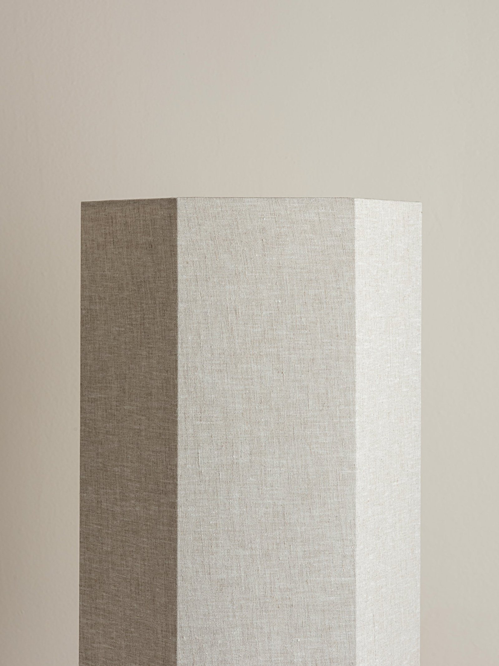 Grove - bronze ceramic and linen table lamp - Image 5