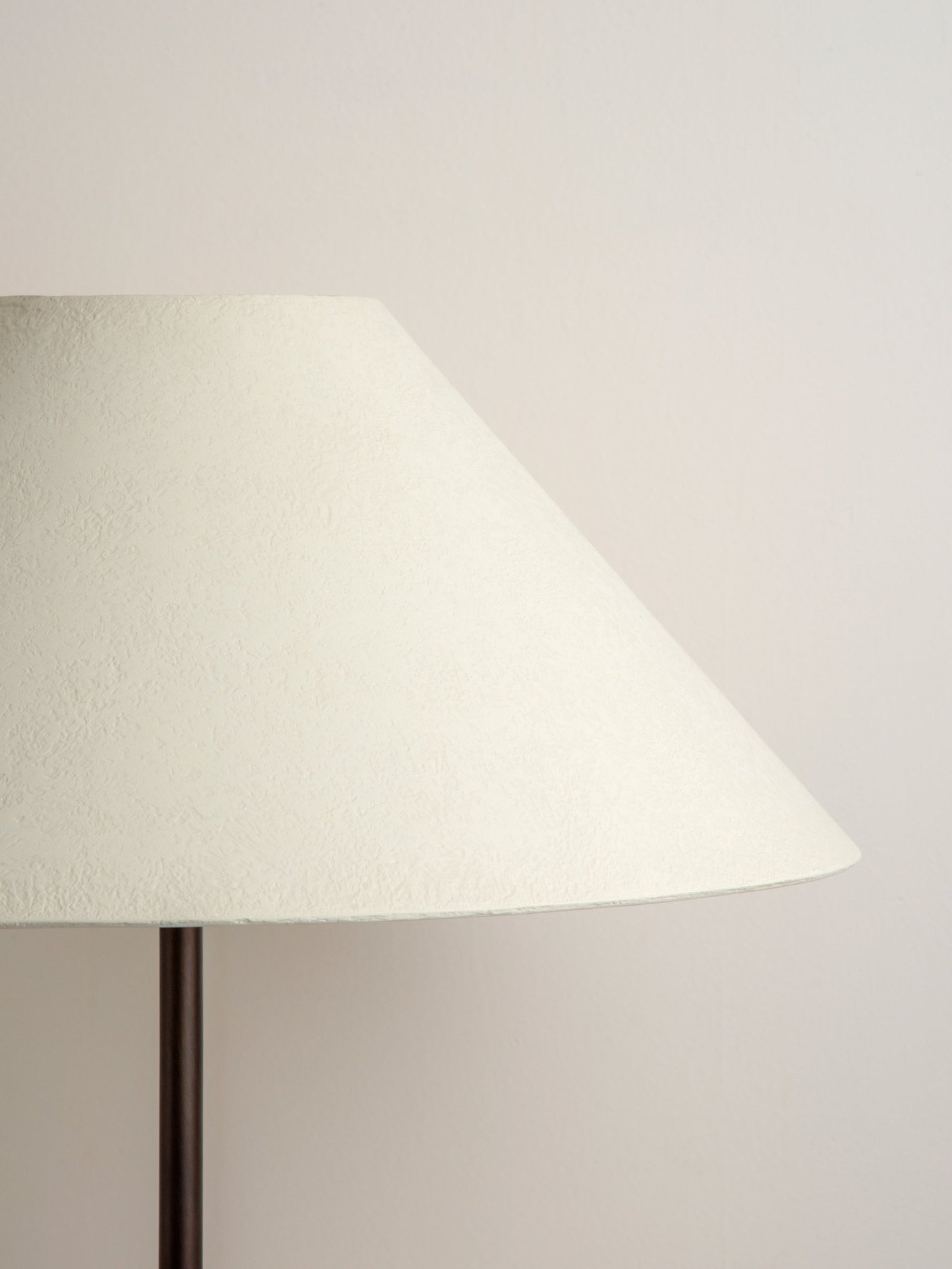 Edition 1.10 - plaster coated lampshade - shade only