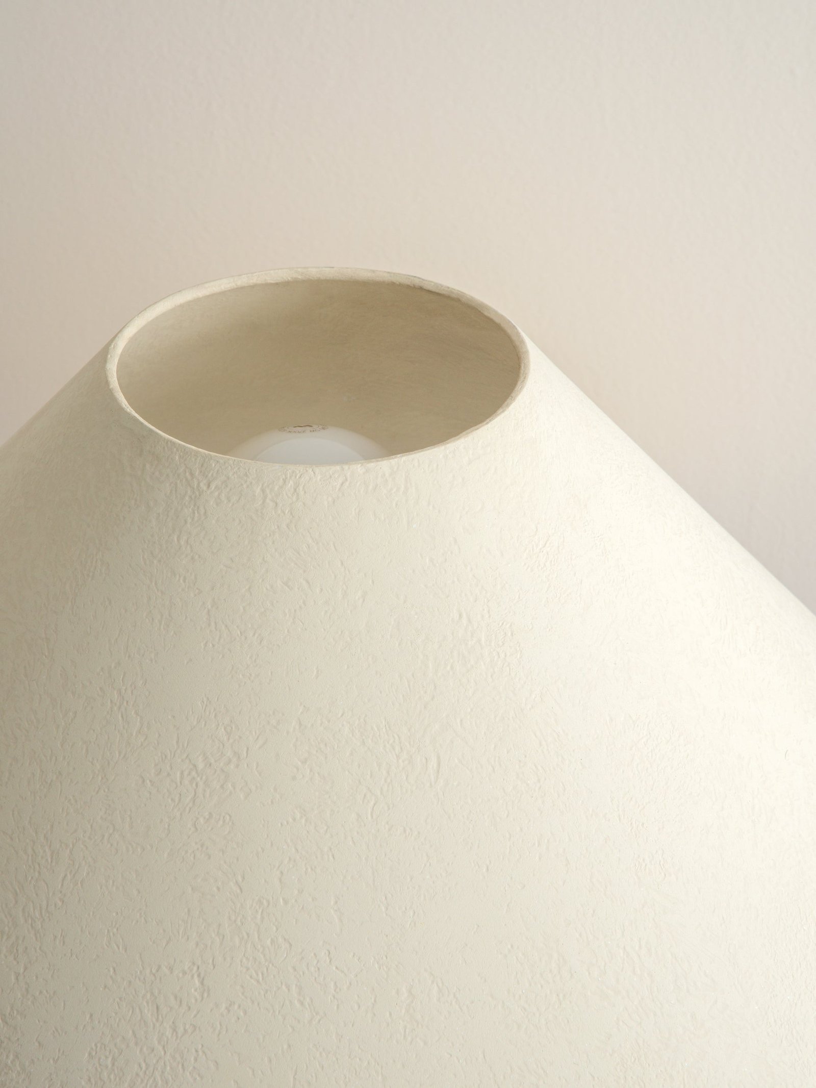 Edition 1.10 - plaster coated lampshade - shade only - Image 2